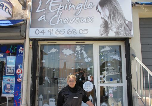 Photo du salon de coiffure l'épingle à cheveux aux Pennes-Mirabeau
