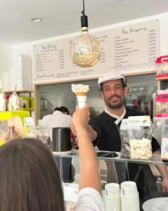 L'artisan glacier Alessandro, commerce écoresponsable